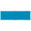 vidaXL Solid Acacia Wood Foldable Sun Lounger in Blue