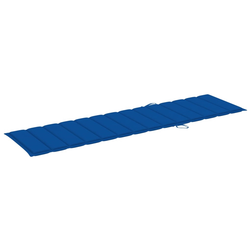 vidaXL Sun Lounger in Royal Blue