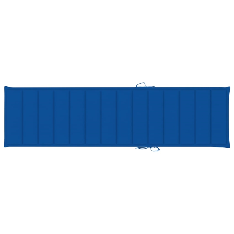 vidaXL Sun Lounger in Royal Blue