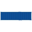 vidaXL Sun Lounger in Royal Blue
