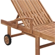 vidaXL Sun Lounger in Royal Blue