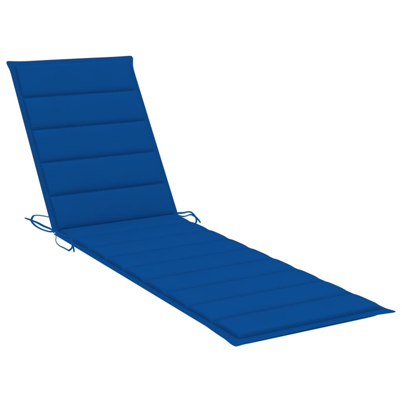 vidaXL Sun Lounger in Royal Blue