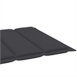vidaXL Sun Lounger in Natural/Anthractie