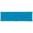 vidaXL Teak Wood Sun Lounger in Blue