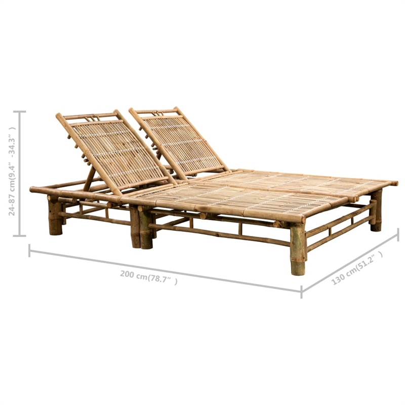 vidaXL Sun Lounger in Anthracite Cushion