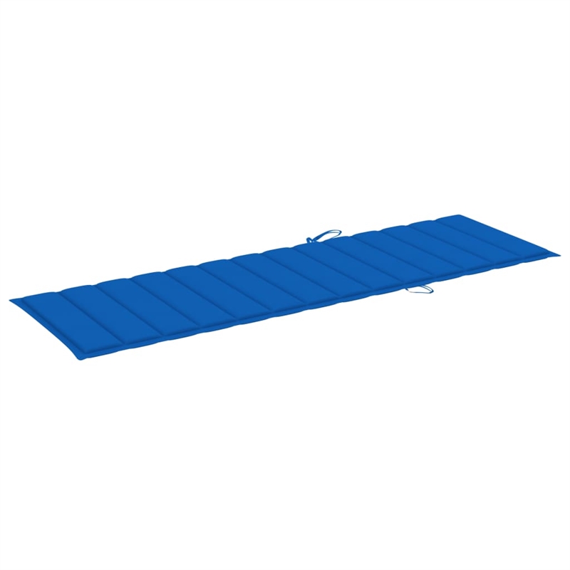 vidaXL Sun Lounger in Royal Blue