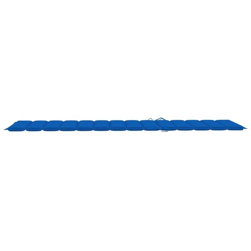vidaXL Sun Lounger in Royal Blue