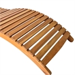 vidaXL Sun Lounger in Cream Cushion