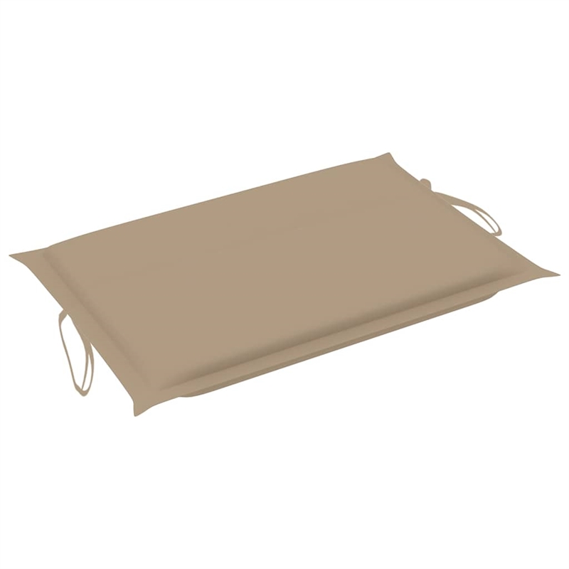 vidaXL Solid Acacia Wood Sun Lounger