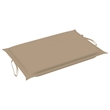 vidaXL Solid Acacia Wood Sun Lounger