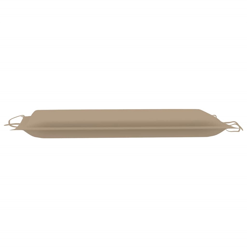 vidaXL Solid Acacia Wood Sun Lounger