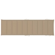 vidaXL Solid Acacia Wood Sun Lounger