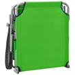 vidaXL Powder-Coated Steel  Sun Lounger in Green