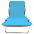 vidaXL Sun Lounger in Blue (Set of 2)