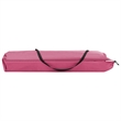 vidaXL Powder-Coated Steel Sun Lounger in Pink