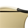 vidaXL Steel Double Sun Lounger in Cream/Green