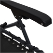 vidaXL Textilene Folding Deck Chair in Black