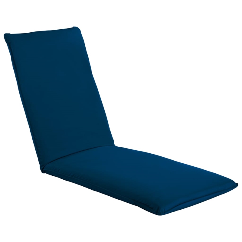 vidaXL Sun Lounger in Navy Blue