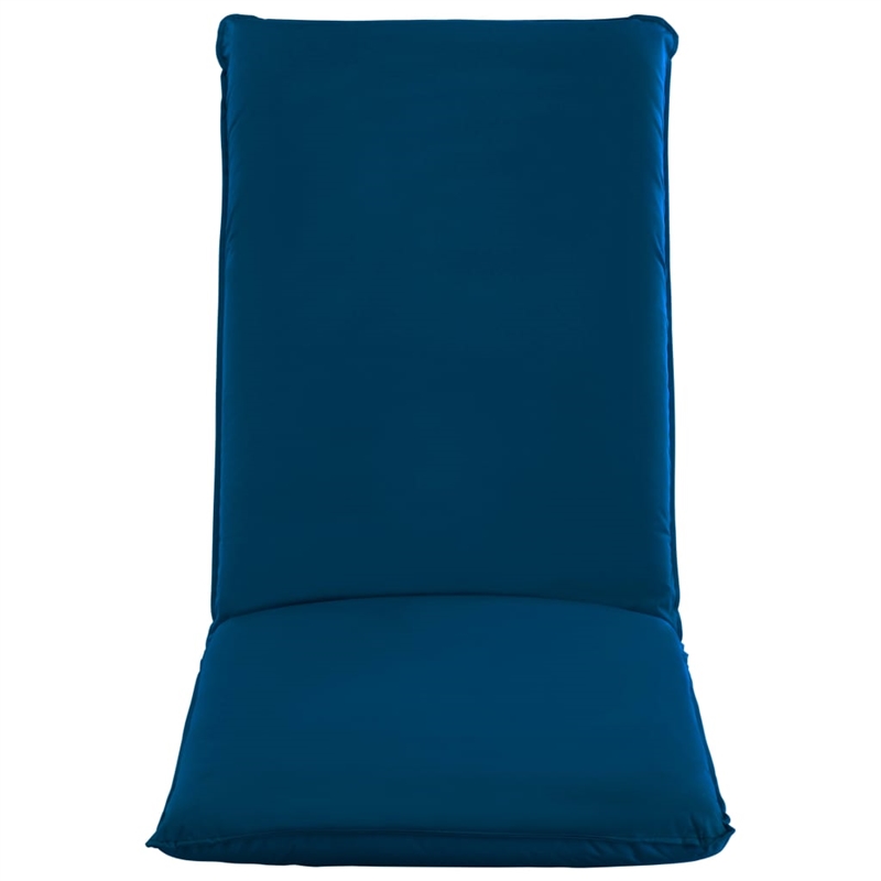 vidaXL Sun Lounger in Navy Blue