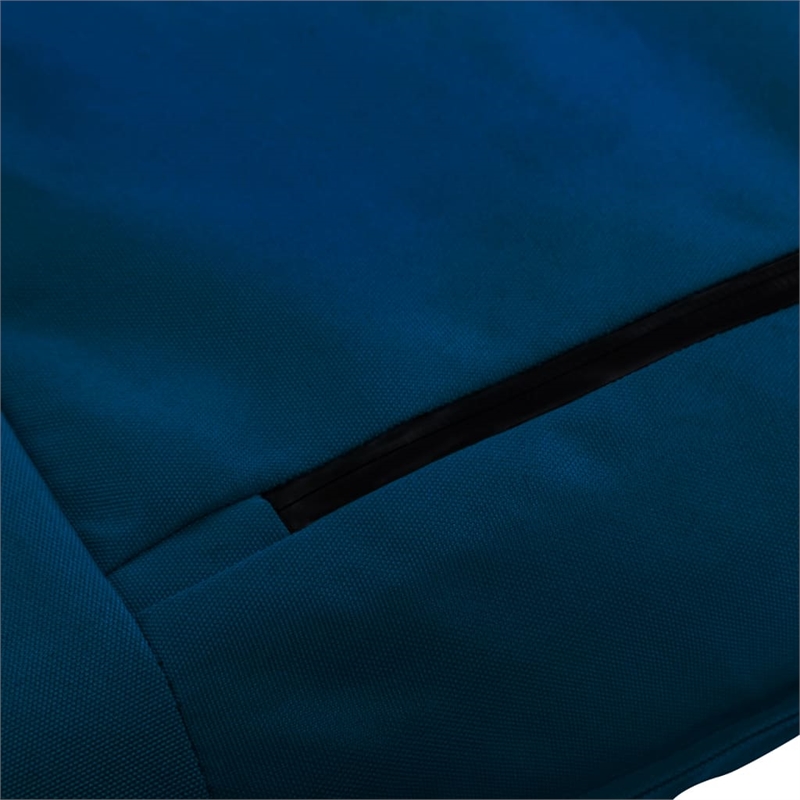 vidaXL Sun Lounger in Navy Blue