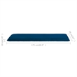 vidaXL Sun Lounger in Navy Blue