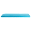 vidaXL Foldable Steel Sun Lounger in Blue