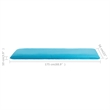 vidaXL Foldable Steel Sun Lounger in Blue