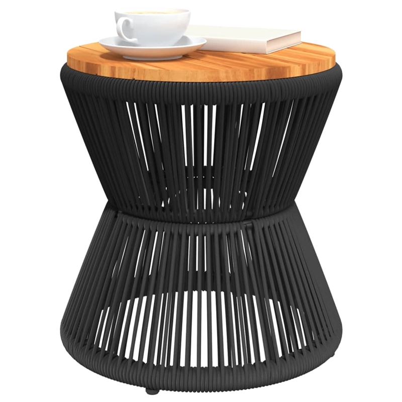 vidaXL Coffee Table in Black