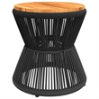vidaXL Coffee Table in Black
