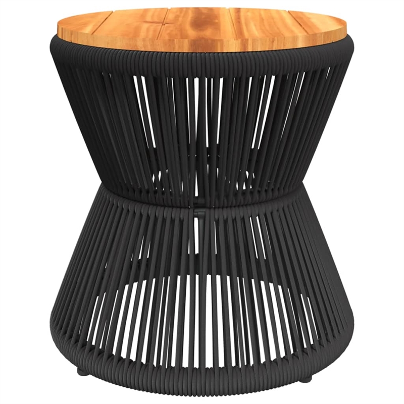 vidaXL Coffee Table in Black