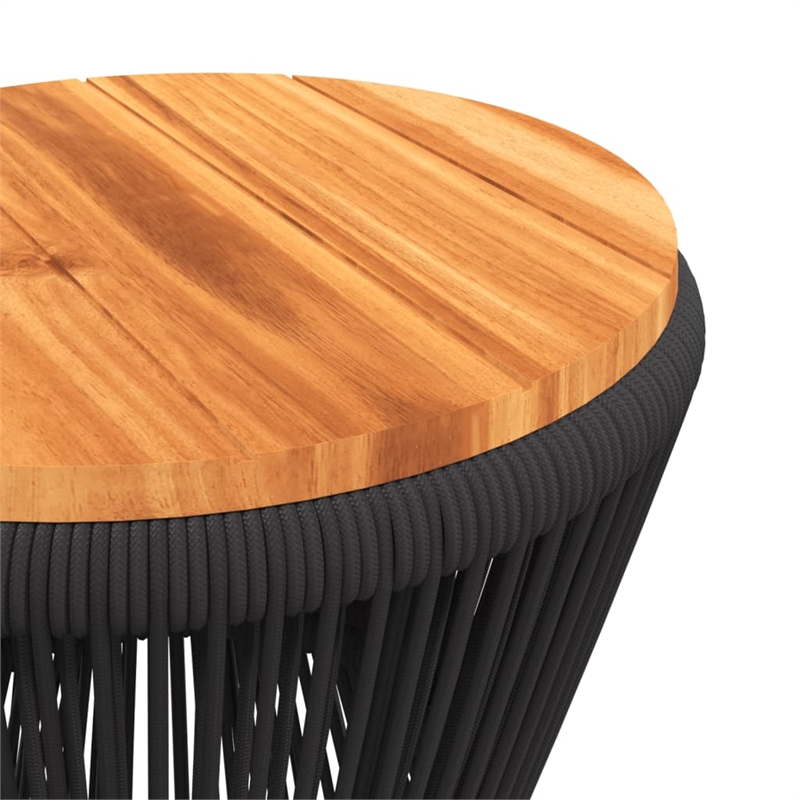 vidaXL Coffee Table in Black