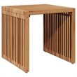 vidaXL Garden Side Table in Brown