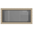 vidaXL Garden Side Table in Beige and Black