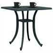 vidaXL Cast Aluminum Garden Dining Table in Green