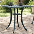 vidaXL Cast Aluminum Garden Dining Table in Green