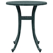 vidaXL Cast Aluminum Garden Dining Table in Green