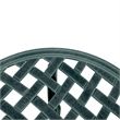 vidaXL Cast Aluminum Garden Dining Table in Green