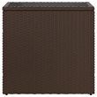 vidaXL Garden Side Table in Brown and Black
