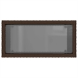 vidaXL Garden Side Table in Brown and Black