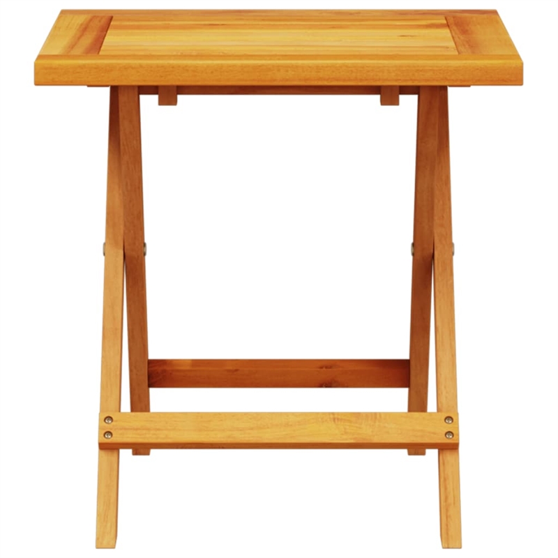 vidaXL Solid Acacia Wood Garden Side Table in Brown