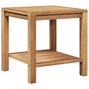 vidaXL Solid Teak Wood Coffee Table in Brown