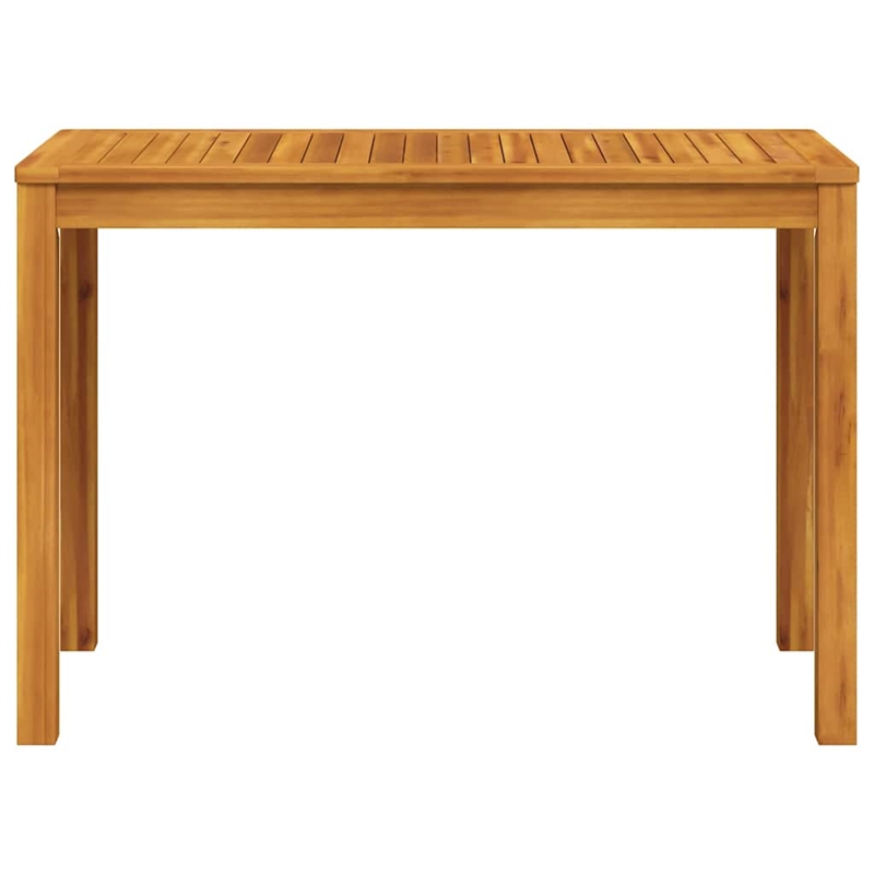 vidaXL Solid Acacia Wood Medium Dining Table in Brown