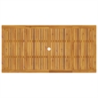 vidaXL Solid Acacia Wood Large Dining Table in Brown