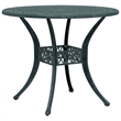 vidaXL Cast Aluminum Medium Garden Dining Table in Green