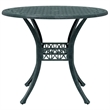 vidaXL Cast Aluminum Medium Garden Dining Table in Green