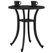 vidaXL Cast Aluminum Garden Table in Black