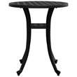 vidaXL Cast Aluminum Garden Table in Black