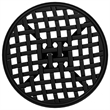 vidaXL Cast Aluminum Garden Table in Black