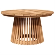 vidaXL Solid Teak Wood Side Table in Brown