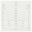 vidaXL Acacia Hardwood Small Foldable Side Table in White